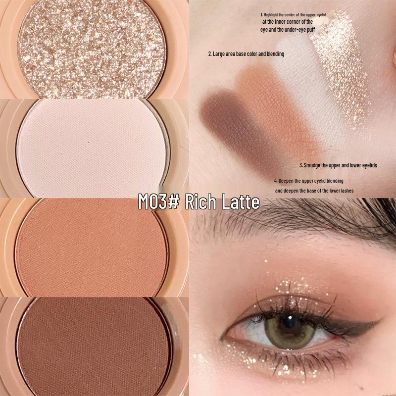 Xixi Ash Brown Nose Shadow and Earth Tone Eyeshadow Palette with Dazzling Pearl Matte Finish
Xixi Ash Brown Nose Shadow and Earth Tone Eyeshadow Palette with Dazzling Pearl Matte Finish
