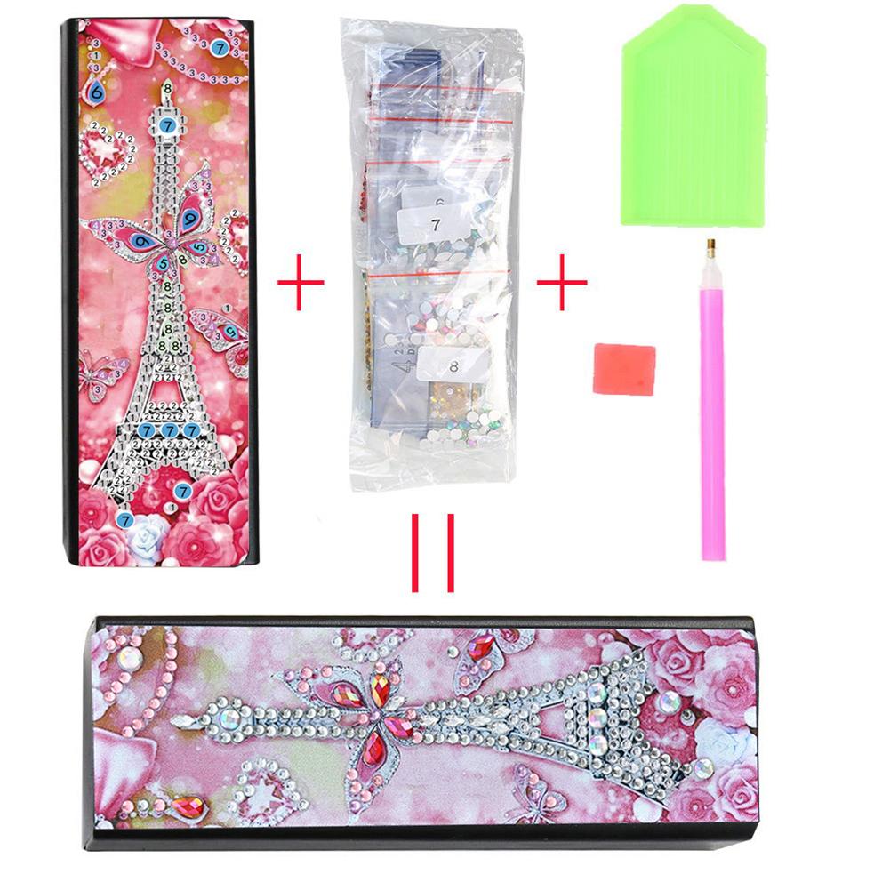 DIY Diamond Painting Sunglasses Storage Case PU Leather Glasses Storage Box Special Shaped Diamond Craft Eyeglass Case
DIY Diamond Painting Sunglasses Storage Case PU Leather Glasses Storage Box Special Shaped Diamond Craft Eyeglass Case