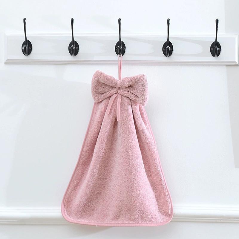 Bowknot Hand Towels For Kitchen Bathroom Coral Velvet Microfiber Soft Quick Dry Absorbent Cleaning Cloths Home Sauna Terry Towel
Bowknot Hand Towels For Kitchen Bathroom Coral Velvet Microfiber Soft Quick Dry Absorbent Cleaning Cloths Home Sauna Terry Towel