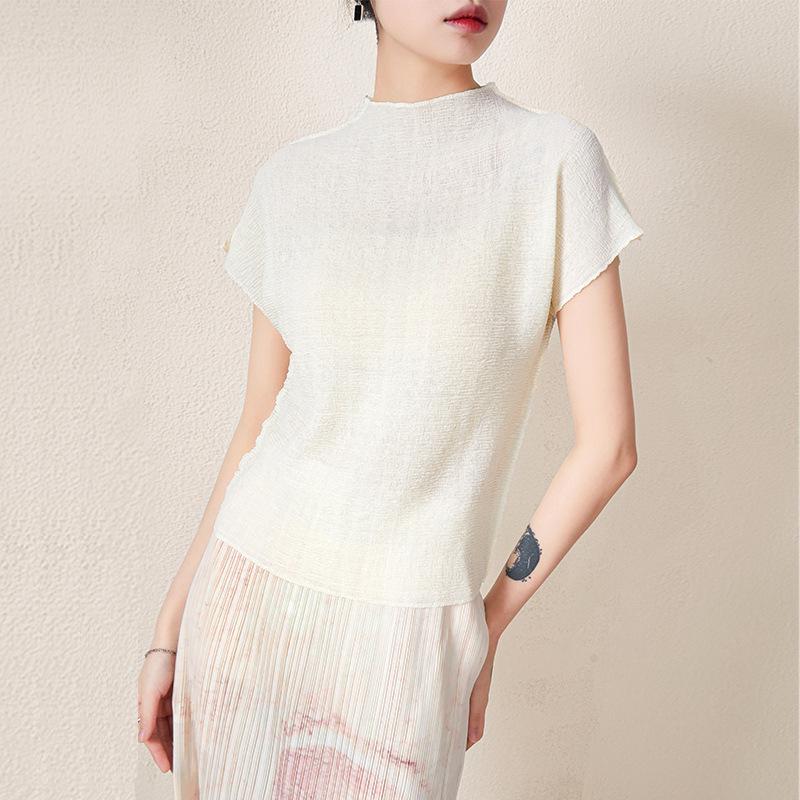 Текстурированная розовая плиссированная футболка высокого класса: Женская повседневная с коротким рукавом 2023 One Size (90-160 Jin)
Текстурированная розовая плиссированная футболка высокого класса: Женская повседневная с коротким рукавом 2023 One Size (90-160 Jin)