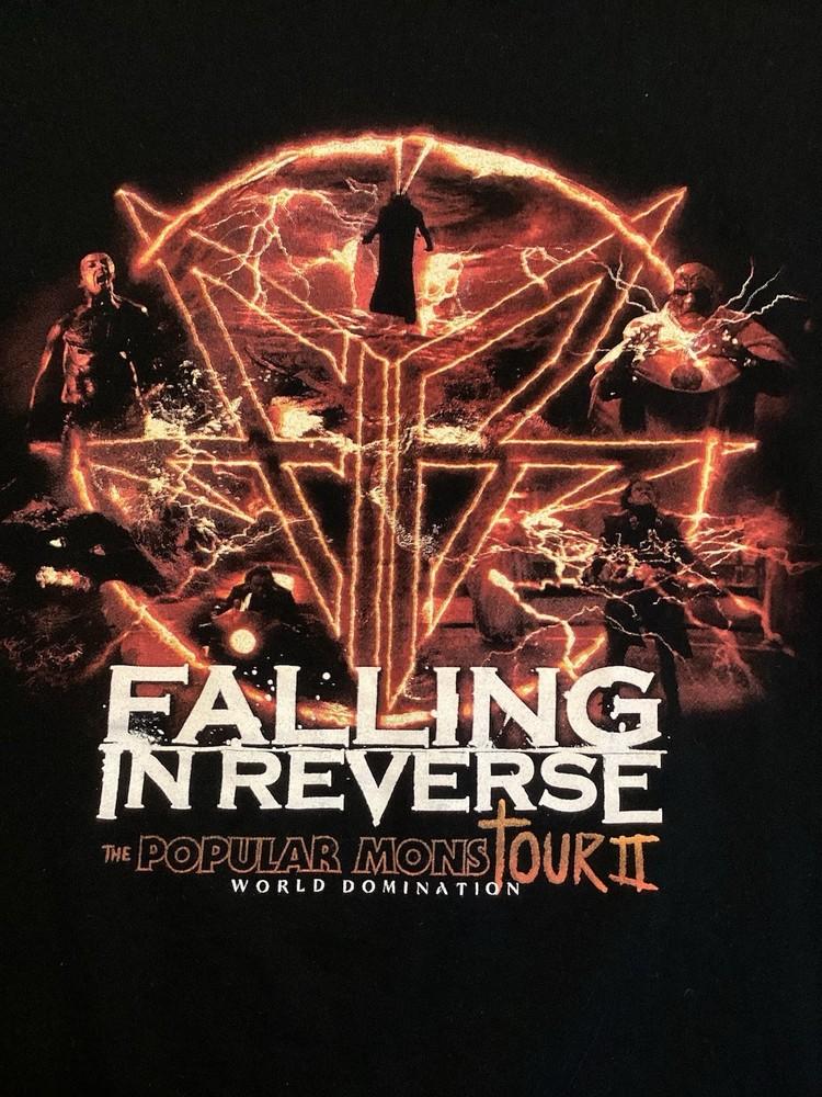 Falling In Reverse Shirt Size L The Popluar Monstour 2 Sided Unisex T-Shirt XL
Falling In Reverse Shirt Size L The Popluar Monstour 2 Sided Unisex T-Shirt XL