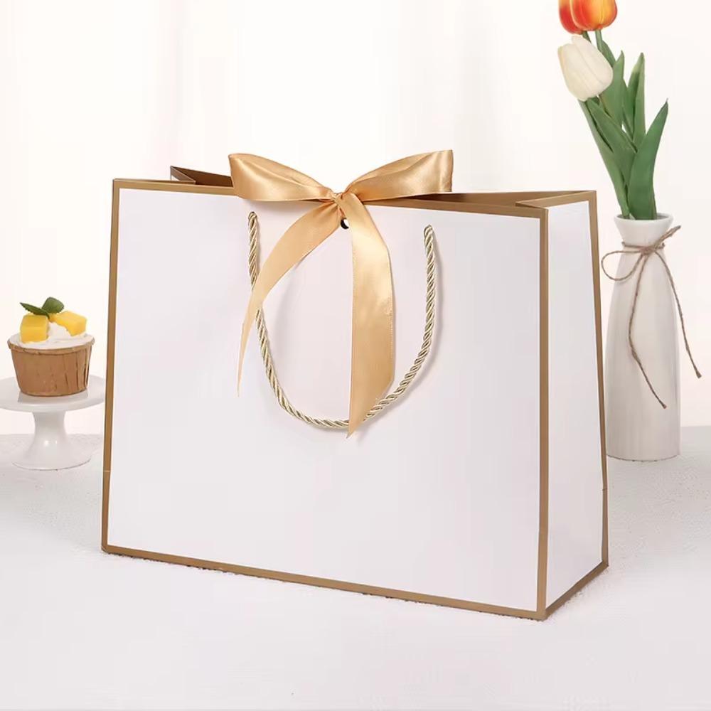 10Pcs Portable Gift Paper Bag Multi Color Wedding Gift Bag Present Wrap Bag Celebration 19*15*7-Gold&Black
10Pcs Portable Gift Paper Bag Multi Color Wedding Gift Bag Present Wrap Bag Celebration 19*15*7-Gold&Black