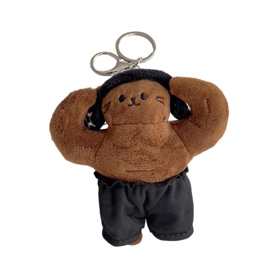 Muscle Cat Plush Keychain Stuffed Cat with Abs Bag Charm Cute Cat Design Keyring Car Automobile Accessories for Backpack Wallet чёрный
Muscle Cat Plush Keychain Stuffed Cat with Abs Bag Charm Cute Cat Design Keyring Car Automobile Accessories for Backpack Wallet чёрный