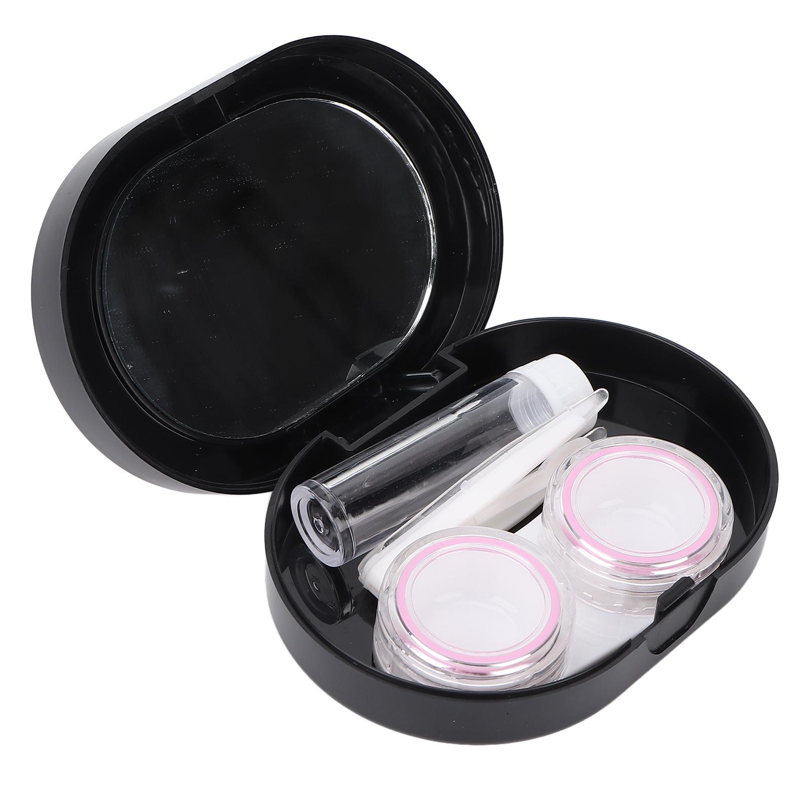 Portable Contact Lens Box Contact Lens Storage Container with Tweezer Nursing Solution Tube
Portable Contact Lens Box Contact Lens Storage Container with Tweezer Nursing Solution Tube