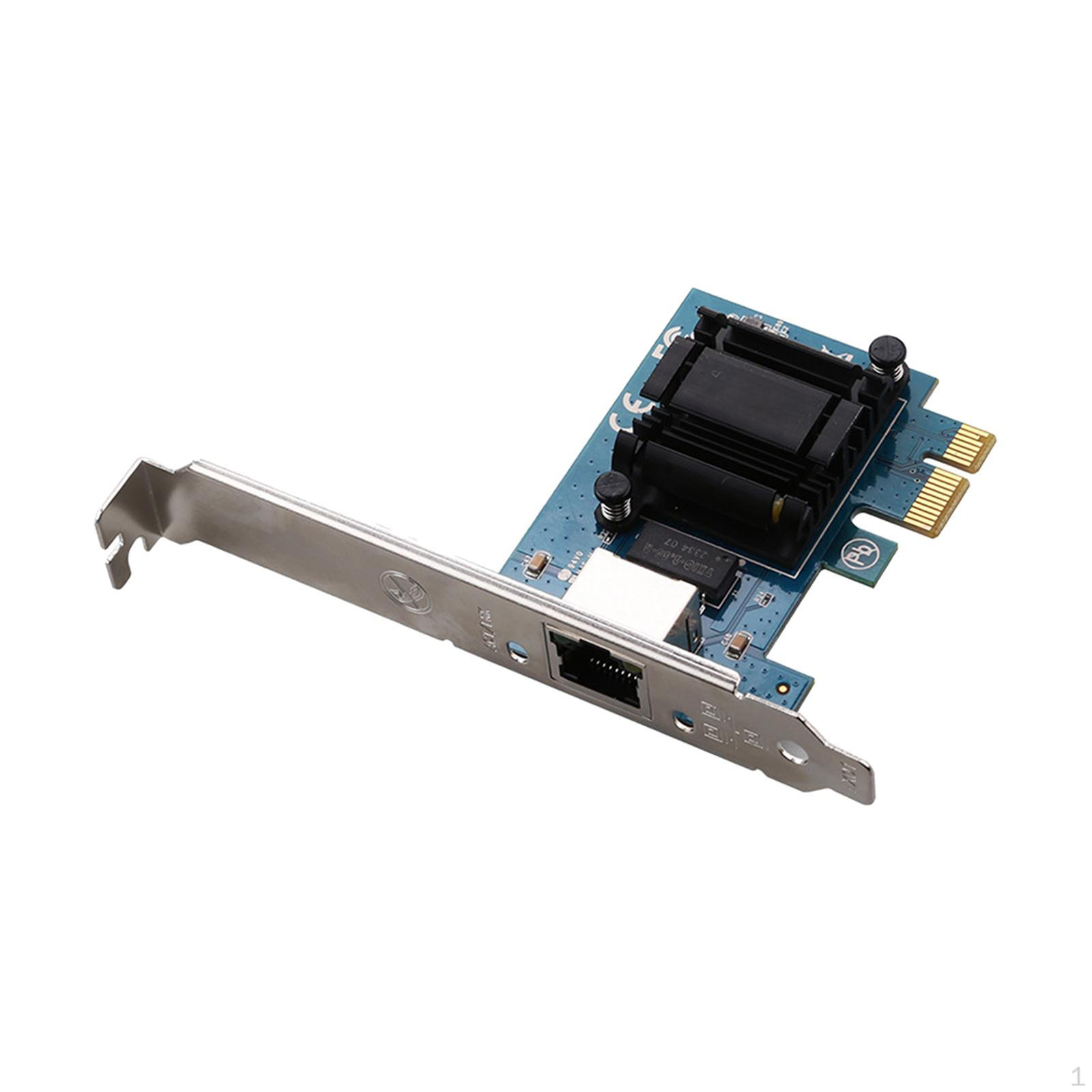 Мережева карта Pci Express, 1-портовий набір мікросхем 10/100/1000/2500 Мбіт/с з низькопрофільним кронштейном, гігабіт
Мережева карта Pci Express, 1-портовий набір мікросхем 10/100/1000/2500 Мбіт/с з низькопрофільним кронштейном, гігабіт
