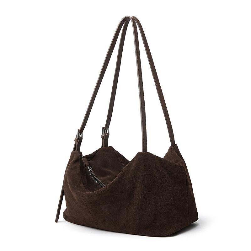 Frosted Cowhide Tote Bag for Women, Large Capacity 2025 New Genuine Leather Women s Bag, Single Shoulder Bag, Commuting Relaxed Pillow Bag 33*22*20 коричневий
Frosted Cowhide Tote Bag for Women, Large Capacity 2025 New Genuine Leather Women s Bag, Single Shoulder Bag, Commuting Relaxed Pillow Bag 33*22*20 коричневий