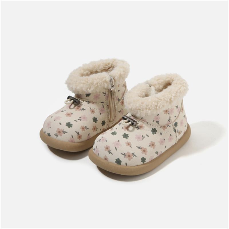 Winter Baby Shoes Leather Cute Flower Warm Plush Princess Kids Shoes Waterproof Toddler Girls Cotton Boots EU 16-25 23 бежевый
Winter Baby Shoes Leather Cute Flower Warm Plush Princess Kids Shoes Waterproof Toddler Girls Cotton Boots EU 16-25 23 бежевый