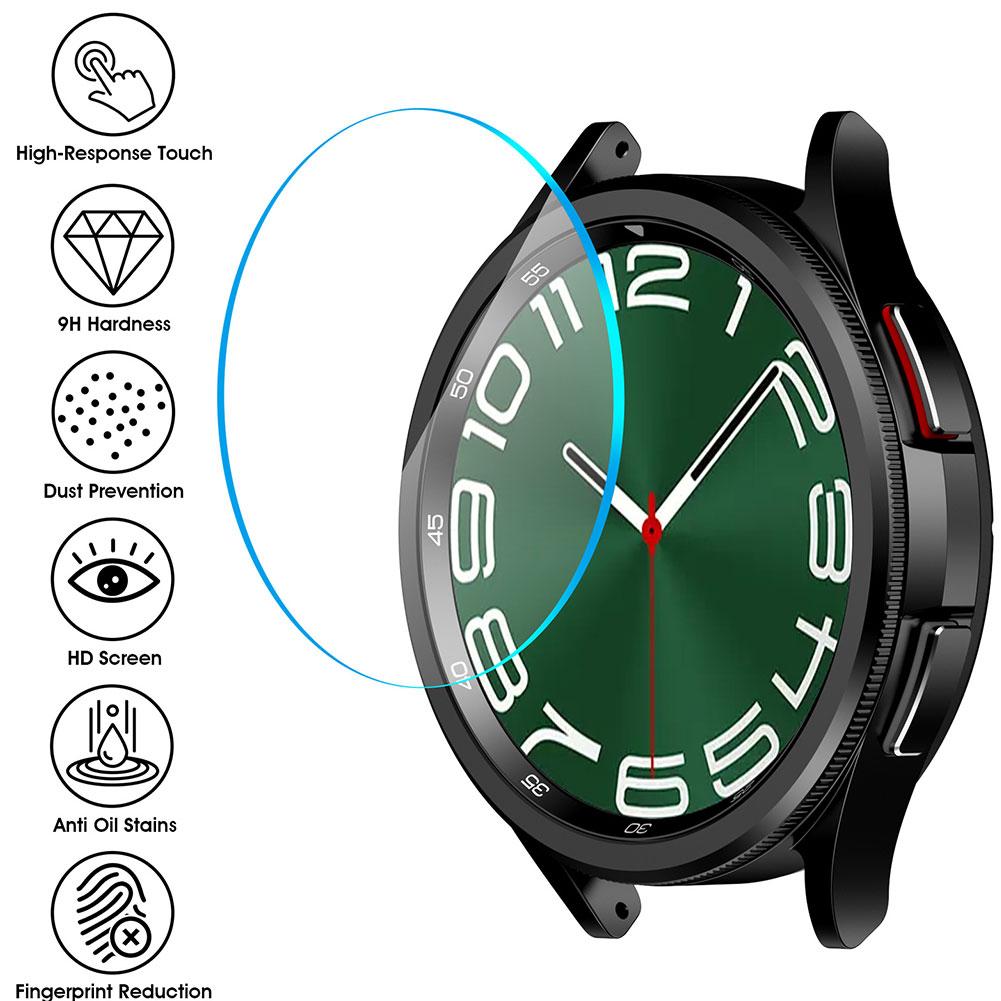 Tempered Glass Film for Samsung Galaxy Watch6 40/43/44/47mm Artifact Film Tool Easy Alignment W E5D2 transprent-For watch6 43mm
Tempered Glass Film for Samsung Galaxy Watch6 40/43/44/47mm Artifact Film Tool Easy Alignment W E5D2 transprent-For watch6 43mm