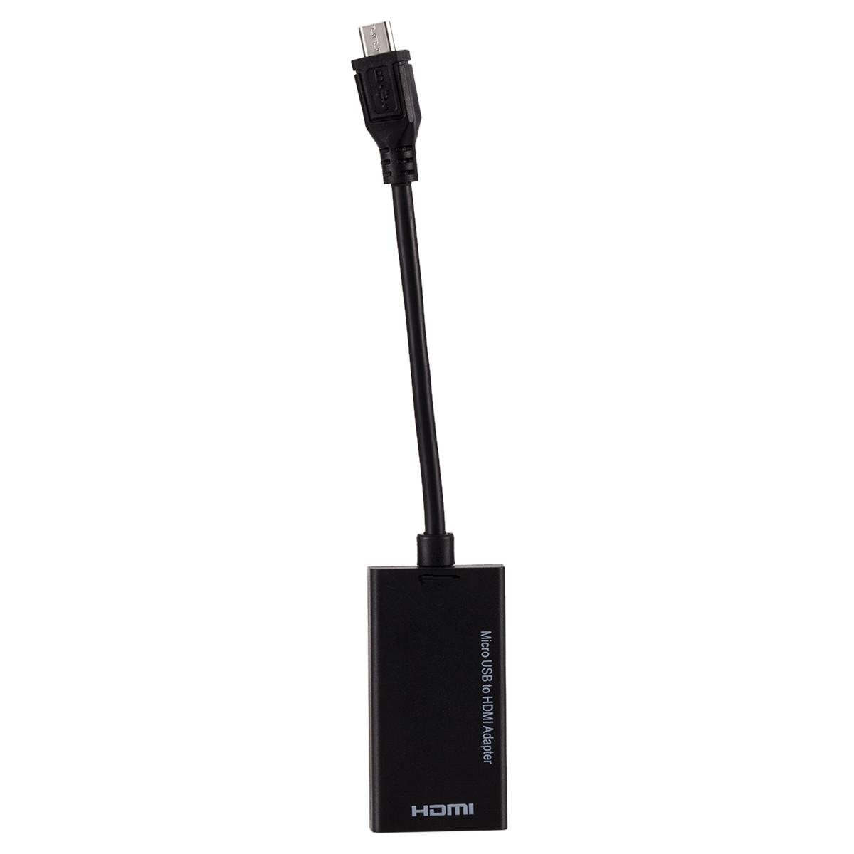 Micro USB Male to HDMI Female MHL Adapter Cable for LG HTC Sony Samsung etc As Shown A
Micro USB Male to HDMI Female MHL Adapter Cable for LG HTC Sony Samsung etc As Shown A