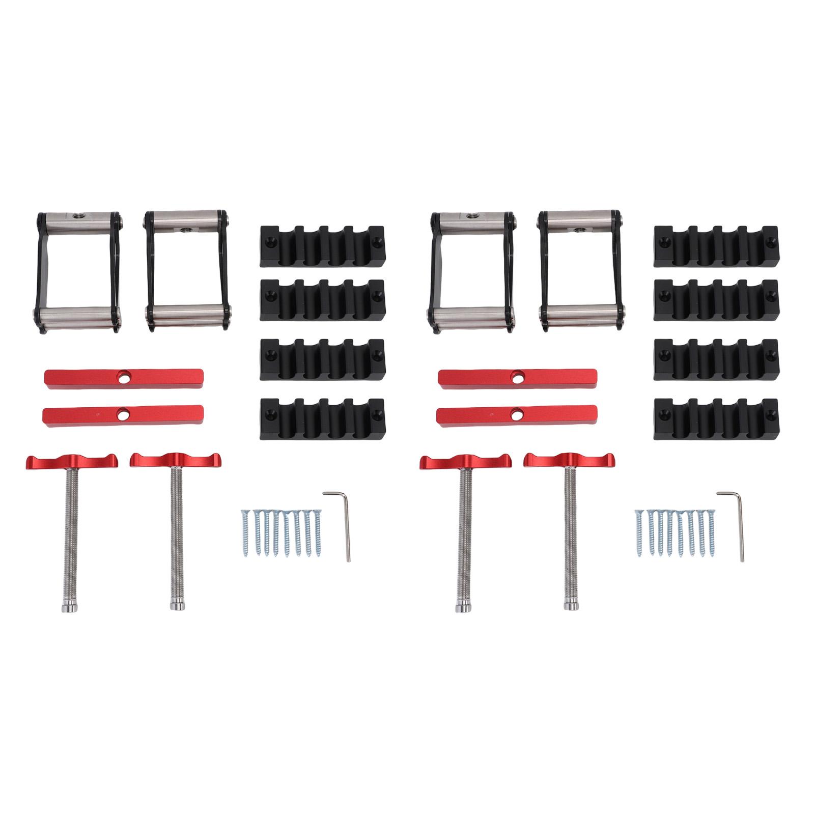 4 Way Pressure Clamp Aluminum Alloy Powerful Four Way Wood Panel Corner Clamping System for Woodworkers Cabinet Furniture Making
4 Way Pressure Clamp Aluminum Alloy Powerful Four Way Wood Panel Corner Clamping System for Woodworkers Cabinet Furniture Making