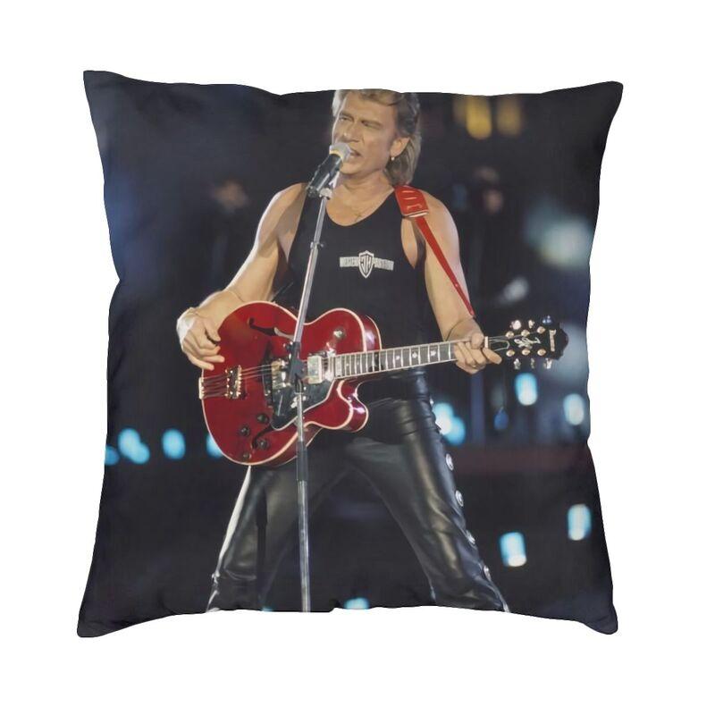 Johnny Hallyday Pillow Case Home Decorative Fashion France Rock Singer Chair Cushion Square Pillowcase 30x30cm
Johnny Hallyday Pillow Case Home Decorative Fashion France Rock Singer Chair Cushion Square Pillowcase 30x30cm