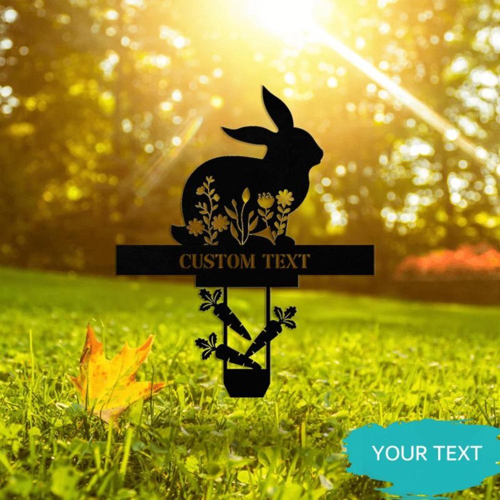 Customizable Rabbit Memorial Garden Stake, Metal Bunny Flower Sign, Weatherproof Pet Loss Tribute, Outdoor Personalized Decor, Engraved Marker 12inch/30cm
Customizable Rabbit Memorial Garden Stake, Metal Bunny Flower Sign, Weatherproof Pet Loss Tribute, Outdoor Personalized Decor, Engraved Marker 12inch/30cm