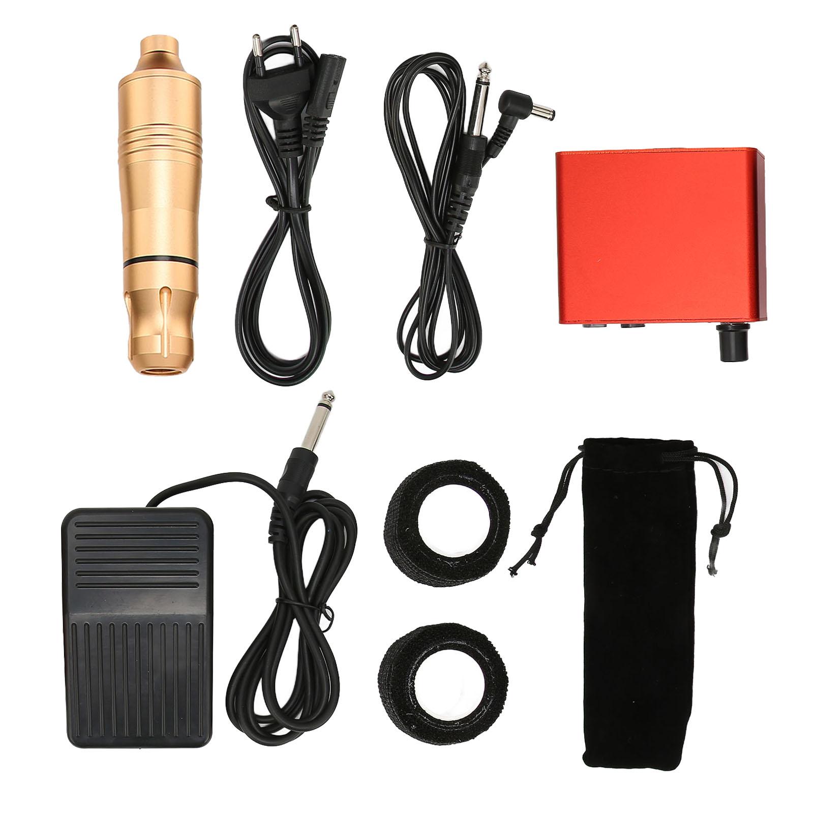 Полный комплект для татуировки Роторная ручка Тату-машинка Блок питания для татуировки Педаль Инструменты для тату-машинки EU Plug
Полный комплект для татуировки Роторная ручка Тату-машинка Блок питания для татуировки Педаль Инструменты для тату-машинки EU Plug