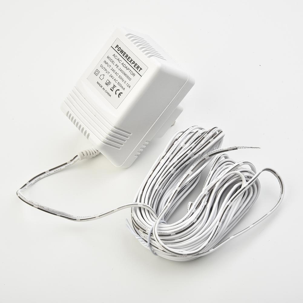 1pcs Doorbell Transformer 24V/500mA Supply Power Adapter With Ring Doorbell Screwdri Security Protection Doorbells
1pcs Doorbell Transformer 24V/500mA Supply Power Adapter With Ring Doorbell Screwdri Security Protection Doorbells