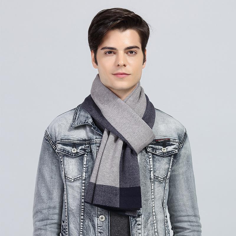 Мужской вязаный шерстяной шарф для бизнеса, путешествий, отдыха, модный, утолщенный, теплый, осенне-зимний, для среднего возраста 2025 Above 175cm темно-серого
Мужской вязаный шерстяной шарф для бизнеса, путешествий, отдыха, модный, утолщенный, теплый, осенне-зимний, для среднего возраста 2025 Above 175cm темно-серого