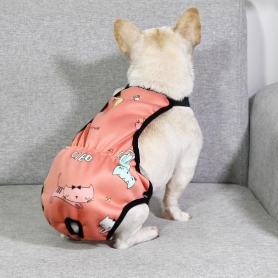 Yousheng Pet Menstrual Pants Reusable Waterproof Dog Diaper Strap Briefs Cartoon Pattern Female Sanitary Panties Shorts with Snap Button Pet Supplies
Yousheng Pet Menstrual Pants Reusable Waterproof Dog Diaper Strap Briefs Cartoon Pattern Female Sanitary Panties Shorts with Snap Button Pet Supplies