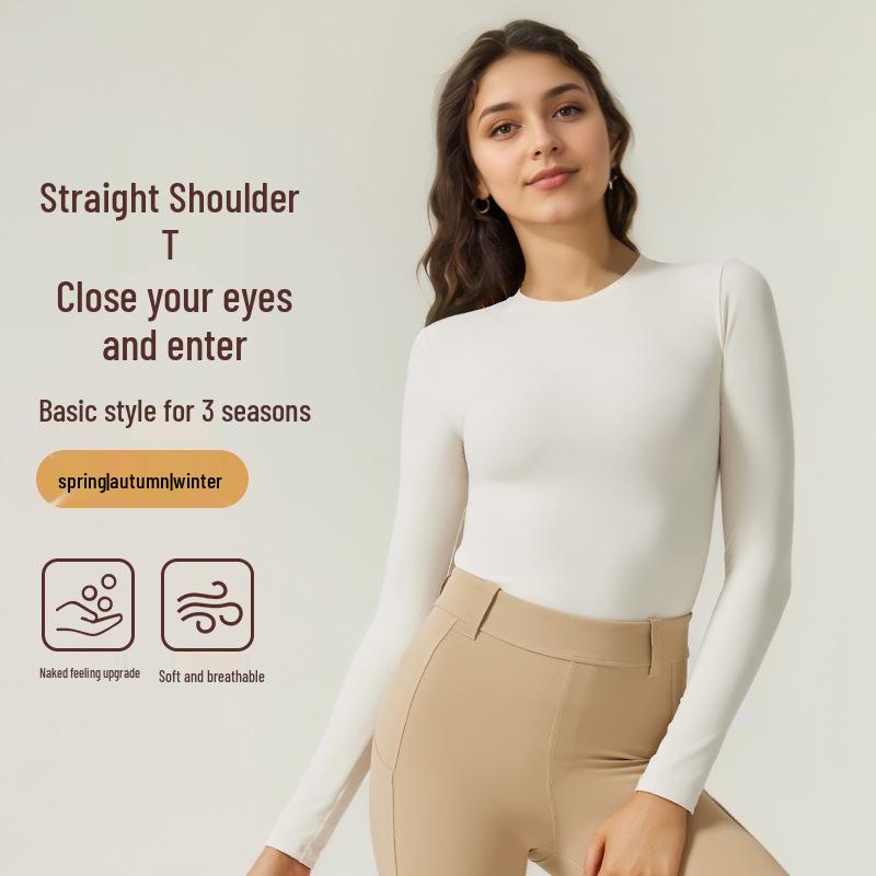 Slim Fit Long Sleeve Running T-shirt - Casual Crew Neck Fitness & Yoga Wear for Autumn Large
Slim Fit Long Sleeve Running T-shirt - Casual Crew Neck Fitness & Yoga Wear for Autumn Large