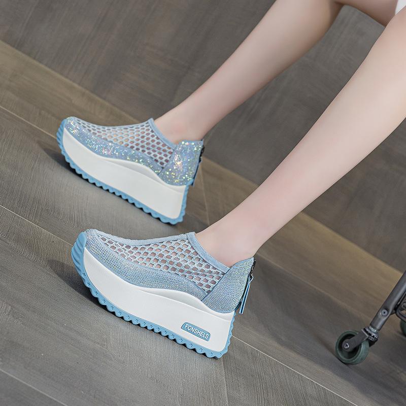 Dad shoes hollow women s sandals Xia Xin round head special mesh breathable casual fashion explosion thick sole increases 34
Dad shoes hollow women s sandals Xia Xin round head special mesh breathable casual fashion explosion thick sole increases 34
