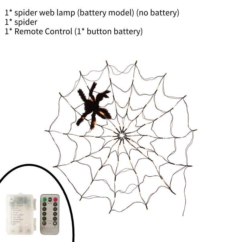 Halloween Web Spider Led Light Plush Decorative Props Activity Ornaments Party Battery
Halloween Web Spider Led Light Plush Decorative Props Activity Ornaments Party Battery