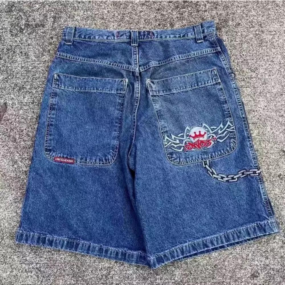 Хип-хоп ретро джинсовые шорты Y2k синяя стирка широкие прямые рабочие брюки мужские и женские уличные шорты одежда XL
Хип-хоп ретро джинсовые шорты Y2k синяя стирка широкие прямые рабочие брюки мужские и женские уличные шорты одежда XL