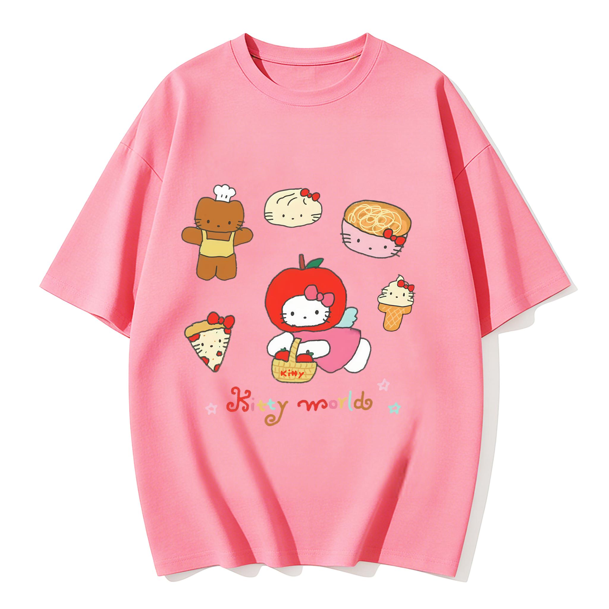 The 2026 New Cute Hello Kitty Food World Printed Tshirt Parentchild Set The Same Style for Parents and Children S
The 2026 New Cute Hello Kitty Food World Printed Tshirt Parentchild Set The Same Style for Parents and Children S