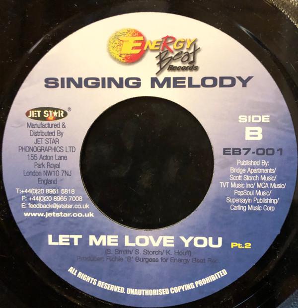 7-дюймовая пластинка SINGING MELODY - Let Me Love You EB7001 Energy Beat Mus UK Регги, Ска и Даб Б/У
7-дюймовая пластинка SINGING MELODY - Let Me Love You EB7001 Energy Beat Mus UK Регги, Ска и Даб Б/У