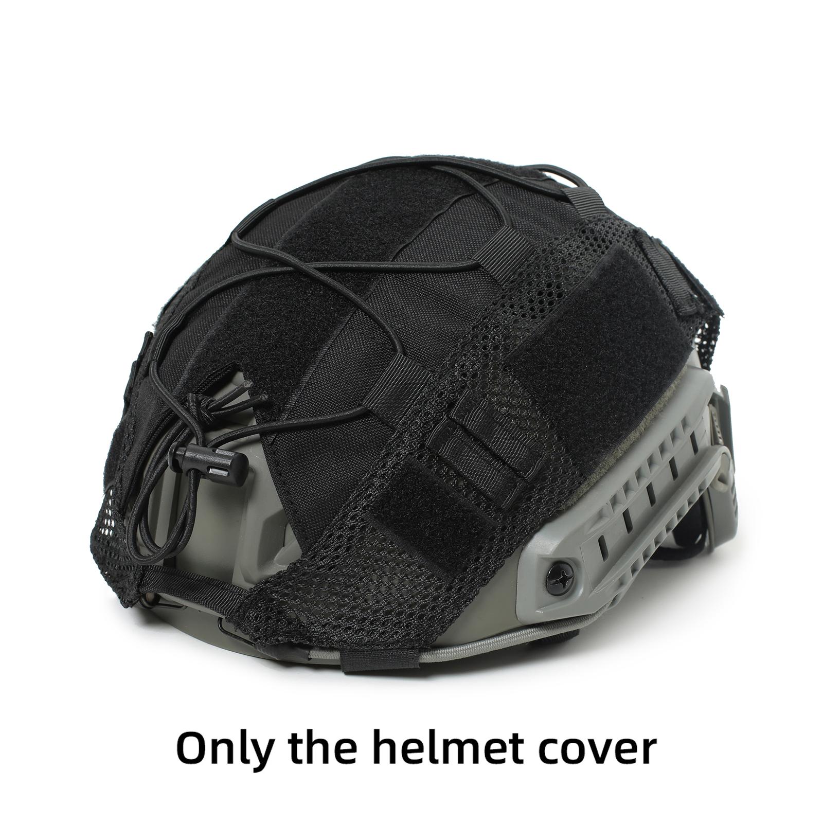 1 шт. Чохол для шолома Fast MH PJ BJ шоломи Fast Helmet Protector Еластичний шнур (Шолом не входить) чорний
1 шт. Чохол для шолома Fast MH PJ BJ шоломи Fast Helmet Protector Еластичний шнур (Шолом не входить) чорний