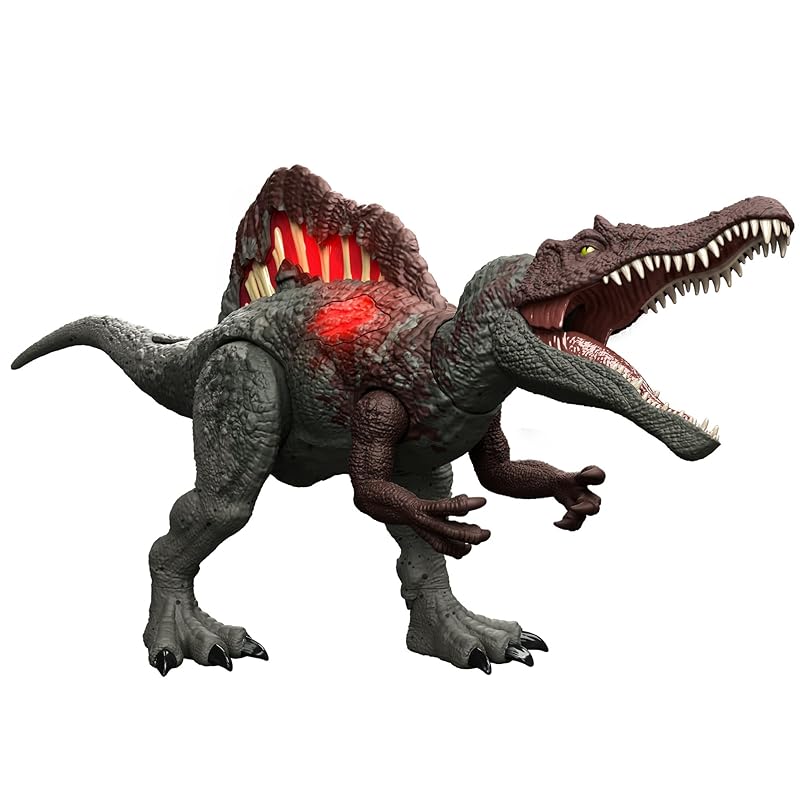 mattel Jurassic World WORLD) damage! Hikaru spinosaurus figures for kids dinosaur toys Total length: approx. 55cm From 4 years old green HXF62
mattel Jurassic World WORLD) damage! Hikaru spinosaurus figures for kids dinosaur toys Total length: approx. 55cm From 4 years old green HXF62