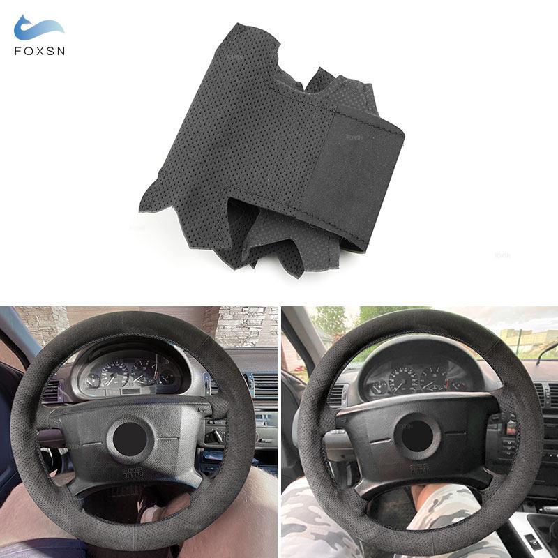 Черный замшевый кожаный чехол на руль с ручной прошивкой для BMW E36 1995-2000 E46 1998-2004 E39 1995-2003 X3 E83 X5 E53
Черный замшевый кожаный чехол на руль с ручной прошивкой для BMW E36 1995-2000 E46 1998-2004 E39 1995-2003 X3 E83 X5 E53