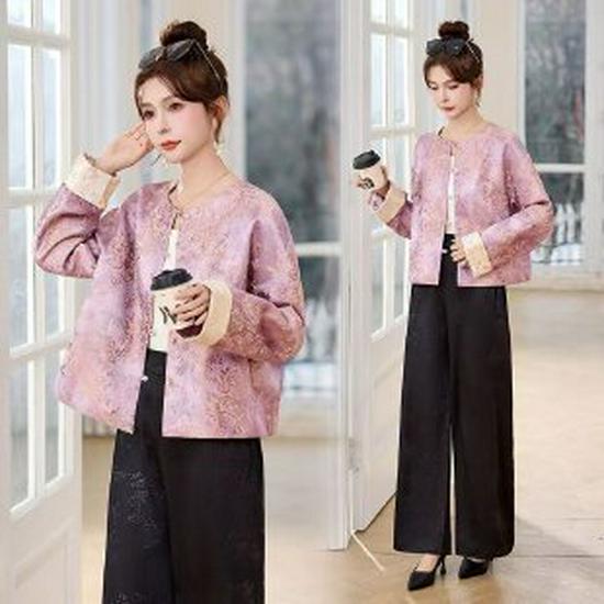 2026 Spring/Autumn Stylish Thin Jacket for Middle-aged & Elderly Women - New Chinese National Style 2XL розовый
2026 Spring/Autumn Stylish Thin Jacket for Middle-aged & Elderly Women - New Chinese National Style 2XL розовый