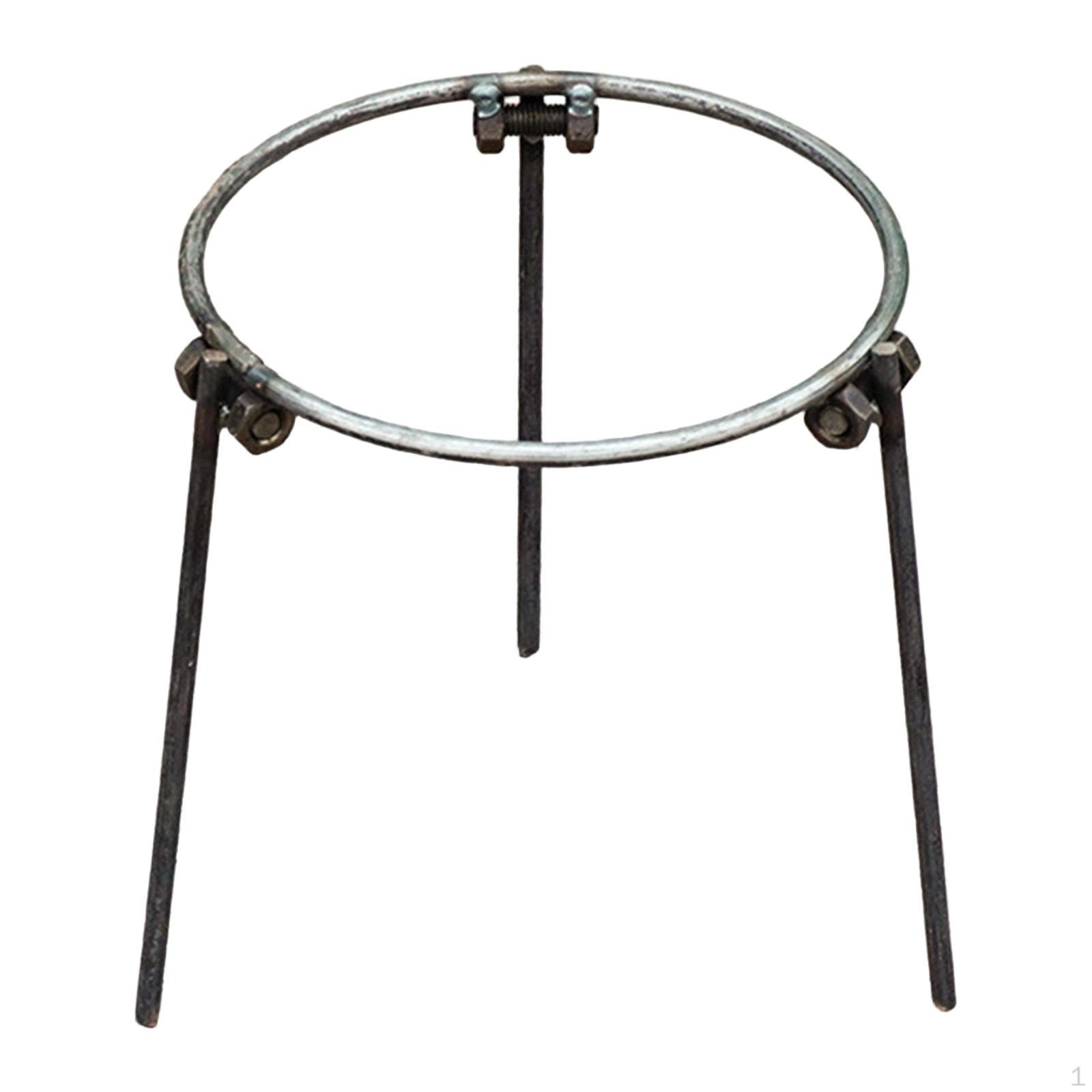 Розкладний трипод для багаття, стійка для казанка, кемпінгова решітка для пікніка 19cm Single Ring
Розкладний трипод для багаття, стійка для казанка, кемпінгова решітка для пікніка 19cm Single Ring