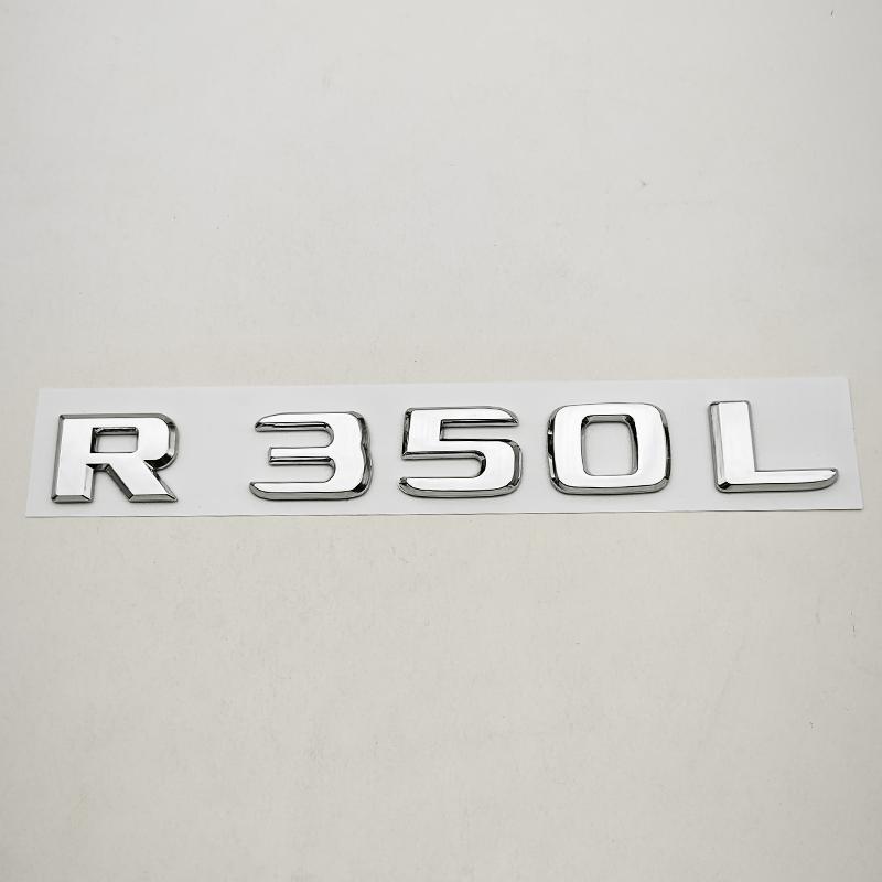 NEW 3D ABS Car Letters Logo R320 R300L Badge Rear Trunk Emblem Decal For Mercedes Benz R Series W251 R320 R300 R350L Accessories
NEW 3D ABS Car Letters Logo R320 R300L Badge Rear Trunk Emblem Decal For Mercedes Benz R Series W251 R320 R300 R350L Accessories