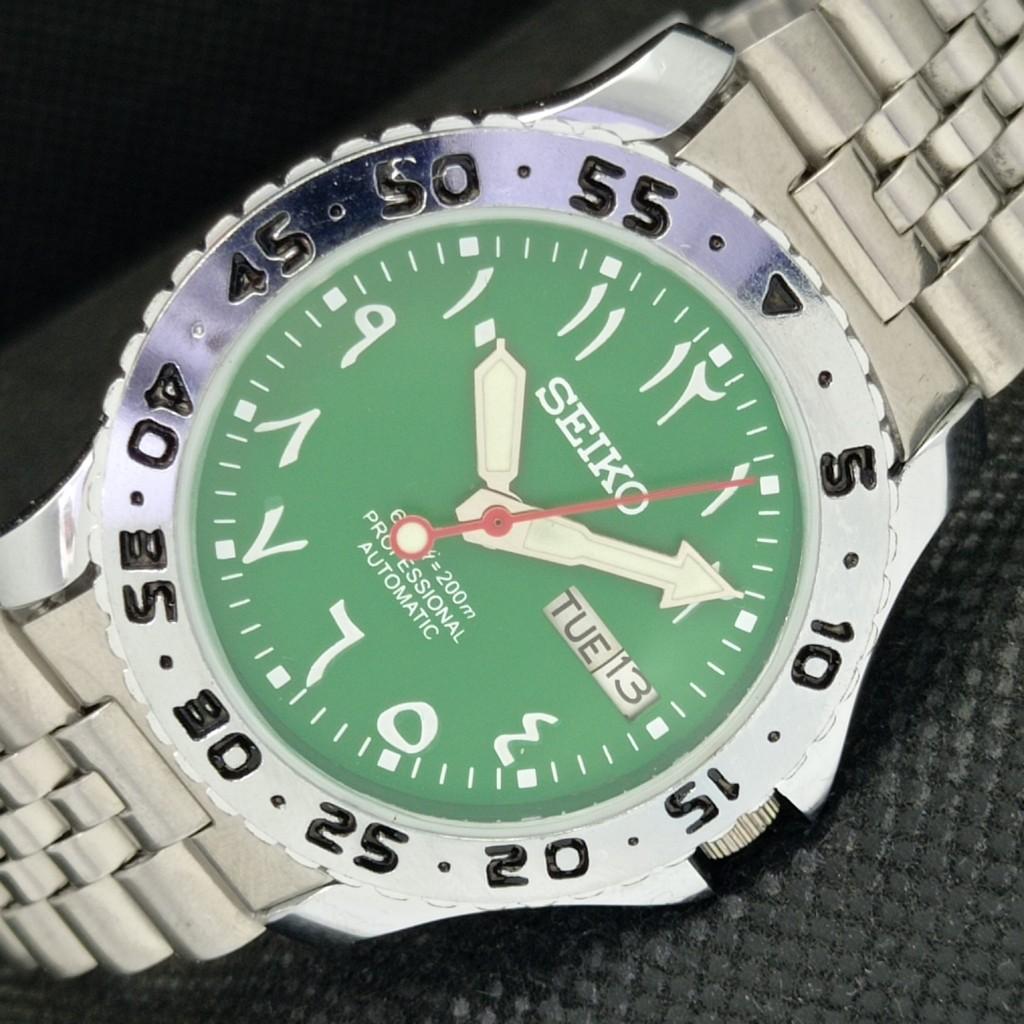 ВОССТАНОВЛЕННЫЕ ВИНТАЖНЫЕ МУЖСКИЕ ЧАСЫ SEIKO 5 AUTO JAPAN ARABIC GREEN 587c-a308877-2 SKU587c-a308877
ВОССТАНОВЛЕННЫЕ ВИНТАЖНЫЕ МУЖСКИЕ ЧАСЫ SEIKO 5 AUTO JAPAN ARABIC GREEN 587c-a308877-2 SKU587c-a308877