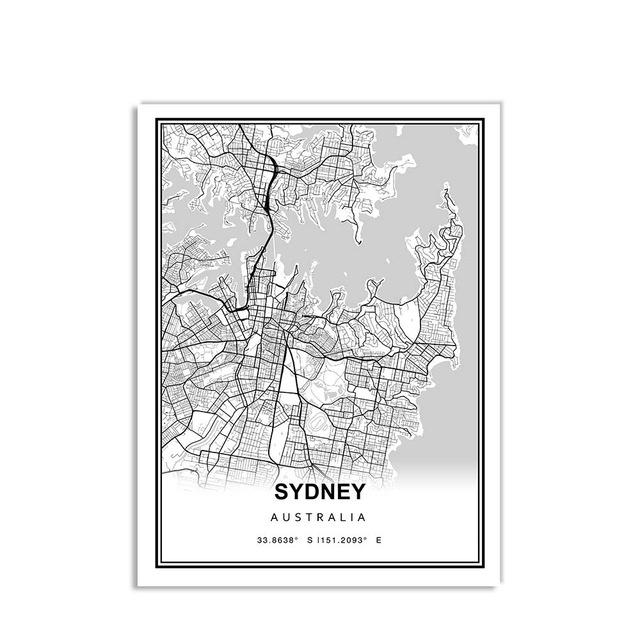 Скандинавский плакат с принтом, современная карта города, настенное искусство, Лондон, Нью-Йорк, Париж, черно-белая картина на холсте, украшение для гостиной, изображение 21x30cm No Frame
Скандинавский плакат с принтом, современная карта города, настенное искусство, Лондон, Нью-Йорк, Париж, черно-белая картина на холсте, украшение для гостиной, изображение 21x30cm No Frame