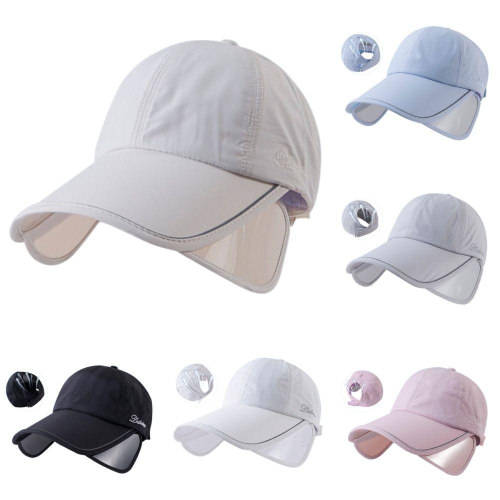 Quick Dry Retractable Sun Hat Adjustable Visor Sports Cap Casual Sun Visor Hat Sport білий
Quick Dry Retractable Sun Hat Adjustable Visor Sports Cap Casual Sun Visor Hat Sport білий