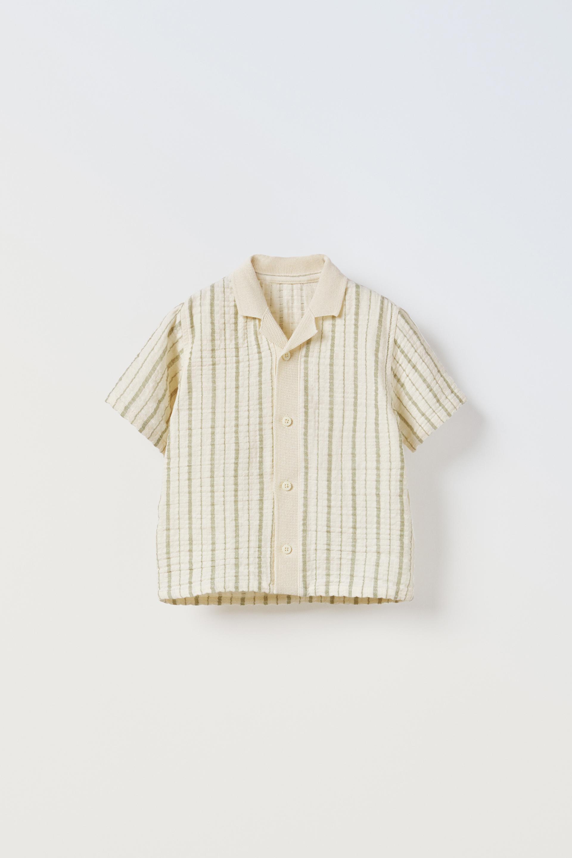 РУБАШКА В ПОЛОСКУ С ФАКТУРОЙ
РУБАШКА В ПОЛОСКУ С ФАКТУРОЙ