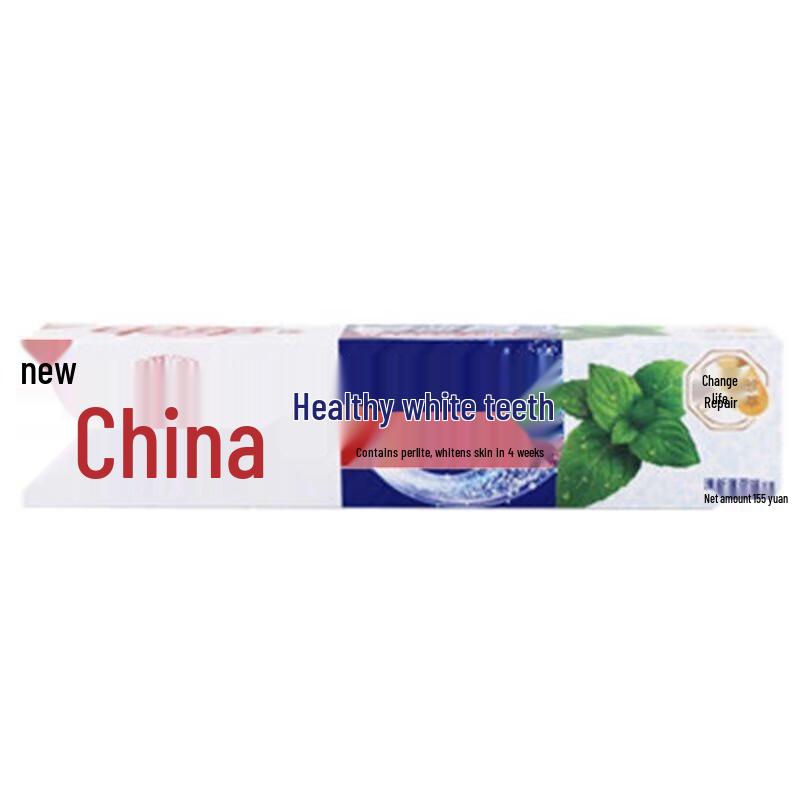 ZhongHua JianChiBai Pearlite Fresh Mint Toothpaste
ZhongHua JianChiBai Pearlite Fresh Mint Toothpaste