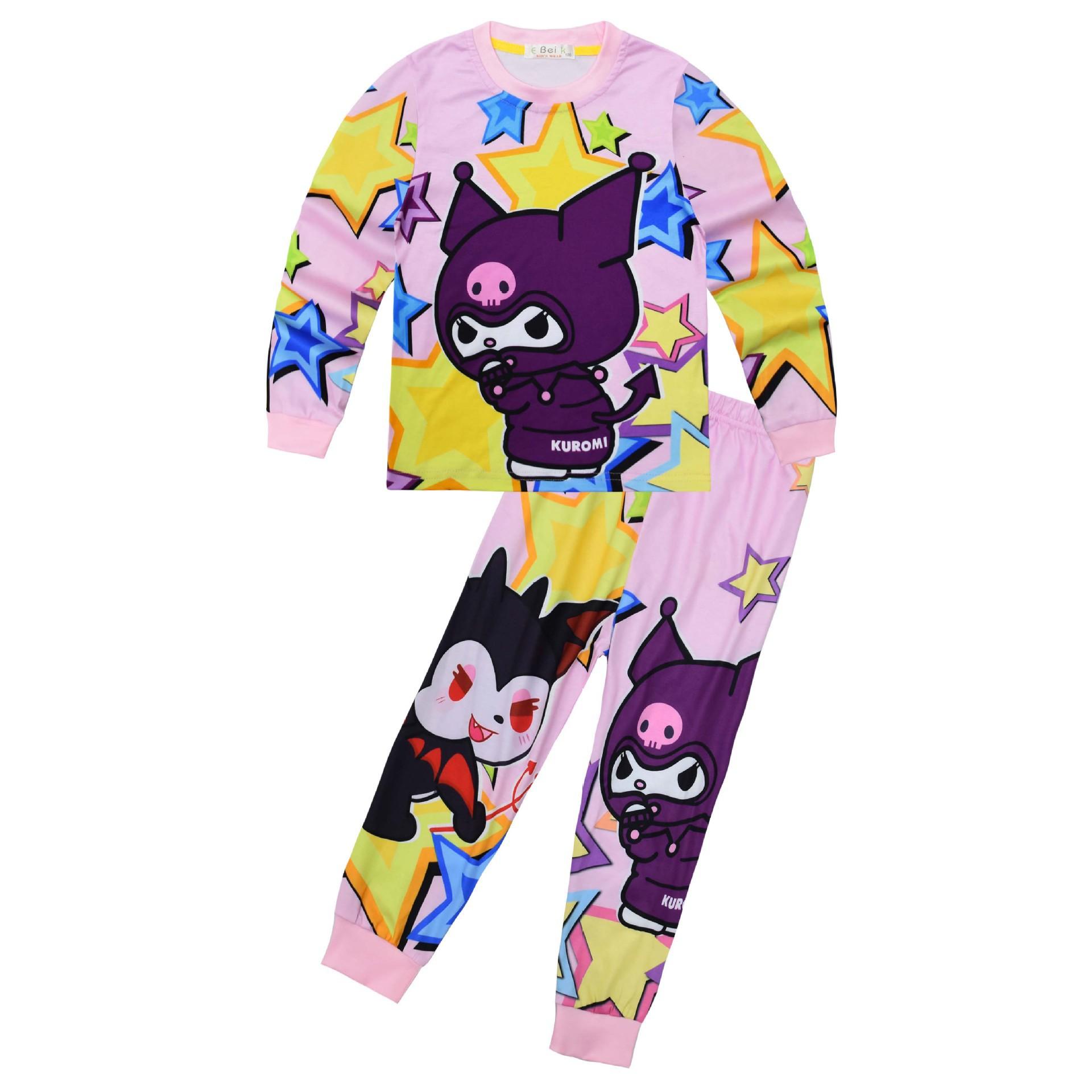 Long-Sleeved Set, Cartoon Digital Printing, Middle-Aged And Older Children S Loungewear Long-Sleeved + Trousers Two-Piece Set 7898 110
Long-Sleeved Set, Cartoon Digital Printing, Middle-Aged And Older Children S Loungewear Long-Sleeved + Trousers Two-Piece Set 7898 110