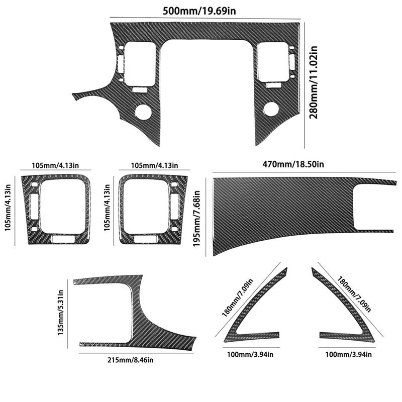Carbon Fiber Center Vent Radio Console Stickers For Hyundai Azera 2006 2007 2008 2009 2010 2011 Car Interior Styling Accessories
Carbon Fiber Center Vent Radio Console Stickers For Hyundai Azera 2006 2007 2008 2009 2010 2011 Car Interior Styling Accessories