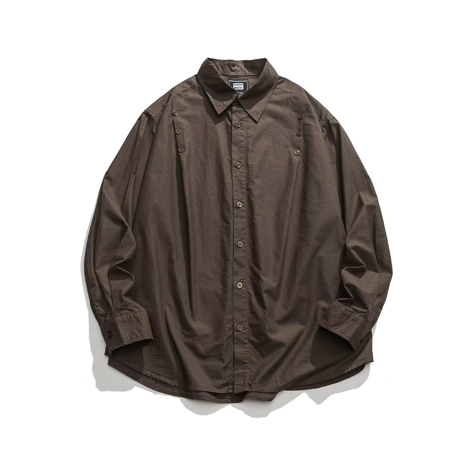 2024 Комбинезон с длинным рукавом, рубашка в японском стиле в гонконгском стиле, свободная рубашка для мальчиков, летнее модное универсальное повседневное пальто 2XL серый
2024 Комбинезон с длинным рукавом, рубашка в японском стиле в гонконгском стиле, свободная рубашка для мальчиков, летнее модное универсальное повседневное пальто 2XL серый