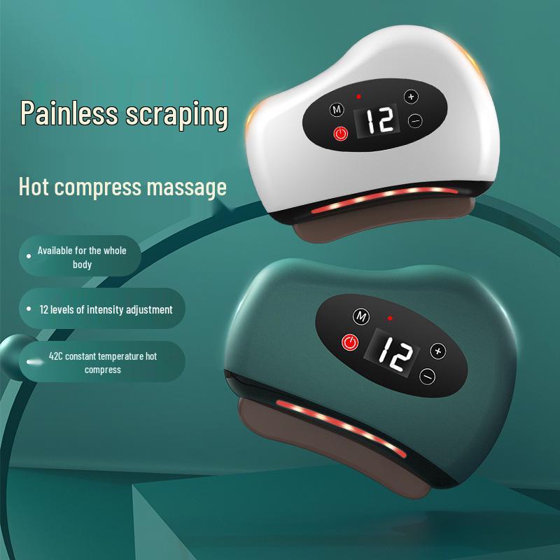 Portable Electric Gua Sha Facial Massager - Smart Heated Bianstone Scraping Tool 9 Speed Regular
Portable Electric Gua Sha Facial Massager - Smart Heated Bianstone Scraping Tool 9 Speed Regular
