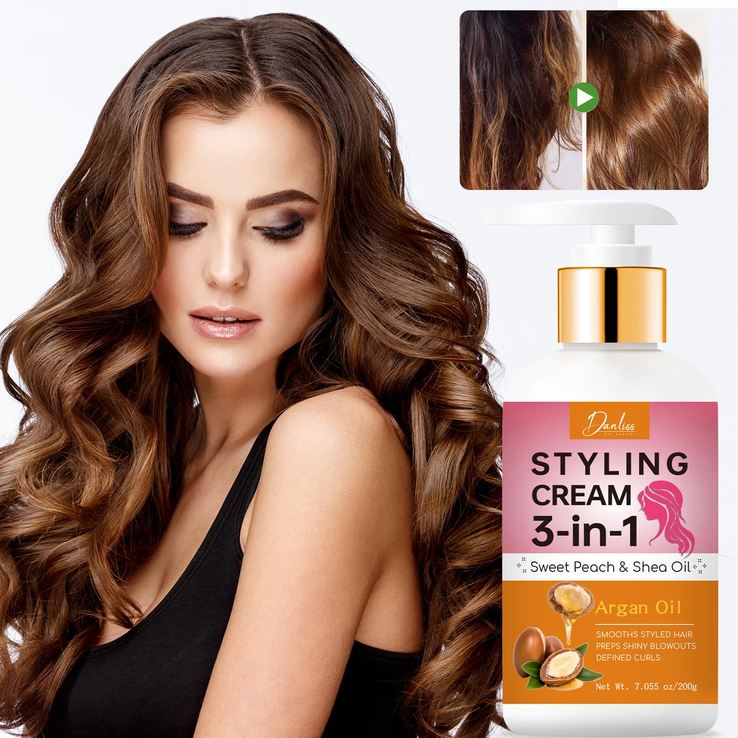 3-in-1 STYLING CREAM-Smooths styled hair, Preps Shiny Blowouts and Defined Curls-Suitable for all Hair Types,200ml
3-in-1 STYLING CREAM-Smooths styled hair, Preps Shiny Blowouts and Defined Curls-Suitable for all Hair Types,200ml