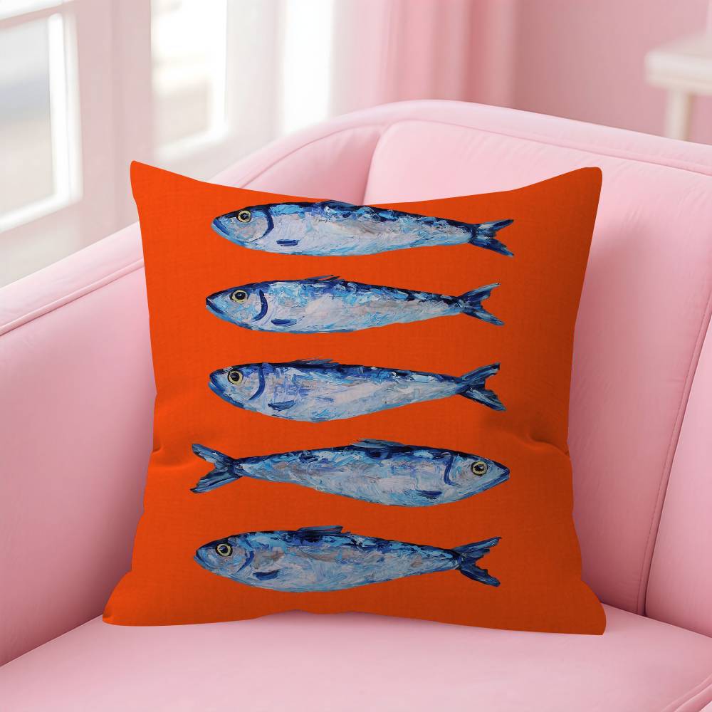 Anime Sardines Art Pillow Cushion Cover Pillowcase Living Room Sofa Home Decor Customized 30x30 cm
Anime Sardines Art Pillow Cushion Cover Pillowcase Living Room Sofa Home Decor Customized 30x30 cm