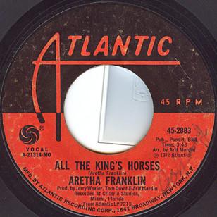 7-дюймовая пластинка ARETHA FRANKLIN - All The King s Horses 452883 Atlantic 1972 US Соул/Фанк Б/У
7-дюймовая пластинка ARETHA FRANKLIN - All The King s Horses 452883 Atlantic 1972 US Соул/Фанк Б/У