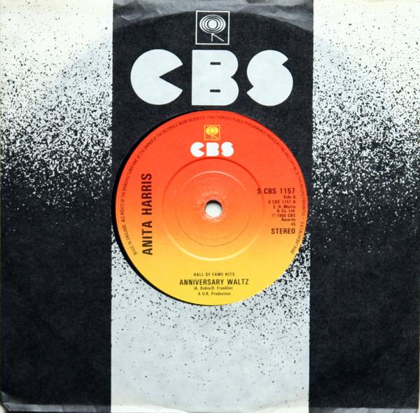 7inch Record ANITA HARRIS - Anniversary Waltz / Just Loving You CBS1157 CBS UK Pop Used
7inch Record ANITA HARRIS - Anniversary Waltz / Just Loving You CBS1157 CBS UK Pop Used