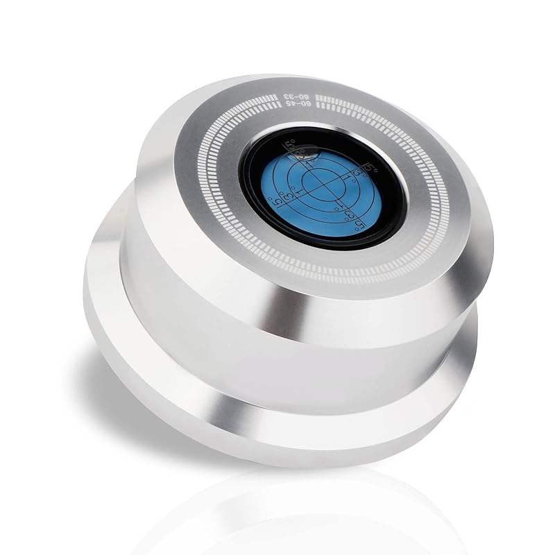 Monosaudio record stabilizer 60Hz rotation speed 3 in 1 Vibration reduction device High precision spirit level stability vibration suppression spirit
Monosaudio record stabilizer 60Hz rotation speed 3 in 1 Vibration reduction device High precision spirit level stability vibration suppression spirit