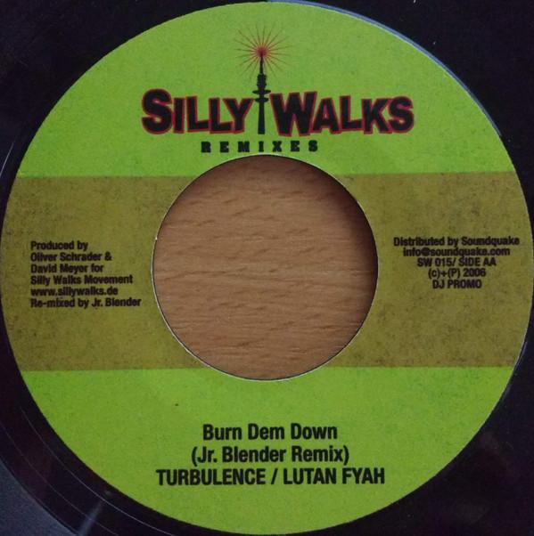 7inch Record TURBULENCE & LUTAN FYAH / GINJAH - Burn Dem Down / Songs Of Melody SW015 Silly Walks Pro 2006 Germany Reggae, Ska & Dub Used
7inch Record TURBULENCE & LUTAN FYAH / GINJAH - Burn Dem Down / Songs Of Melody SW015 Silly Walks Pro 2006 Germany Reggae, Ska & Dub Used