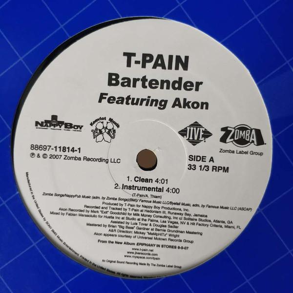 12inch Record TPAIN AKON Bartender 88697118141 Zomba Label Gro 2007 US Rap HipHopRB Used
12inch Record TPAIN AKON Bartender 88697118141 Zomba Label Gro 2007 US Rap HipHopRB Used