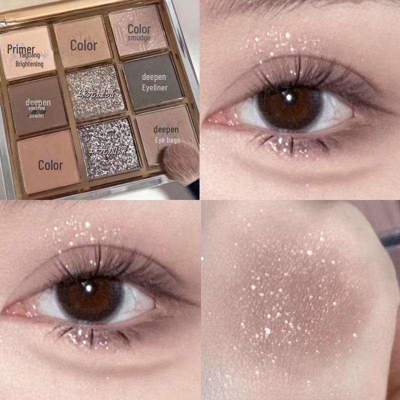 Палитра теней для век Capel из 9 цветов: Перламутровый бриллиант, матовый, глянцевый, контурный, дымчатый макияж глаз в земляных тонах 4# Plate шоколадный
Палитра теней для век Capel из 9 цветов: Перламутровый бриллиант, матовый, глянцевый, контурный, дымчатый макияж глаз в земляных тонах 4# Plate шоколадный