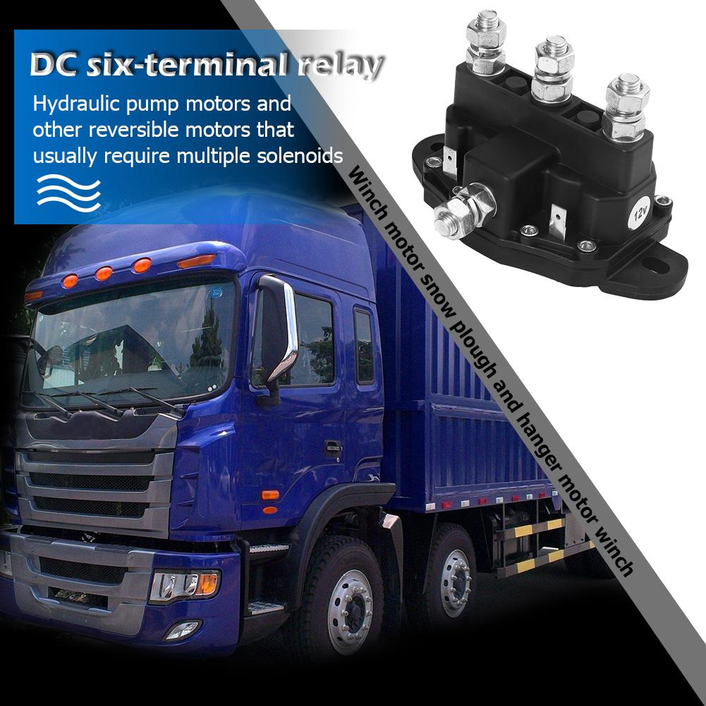 12V 6 Post Relay Winch Motor Reversing Solenoid Switch Exquisite for Construction Truck Necessary Automobile Universal Supplies CHINA
12V 6 Post Relay Winch Motor Reversing Solenoid Switch Exquisite for Construction Truck Necessary Automobile Universal Supplies CHINA